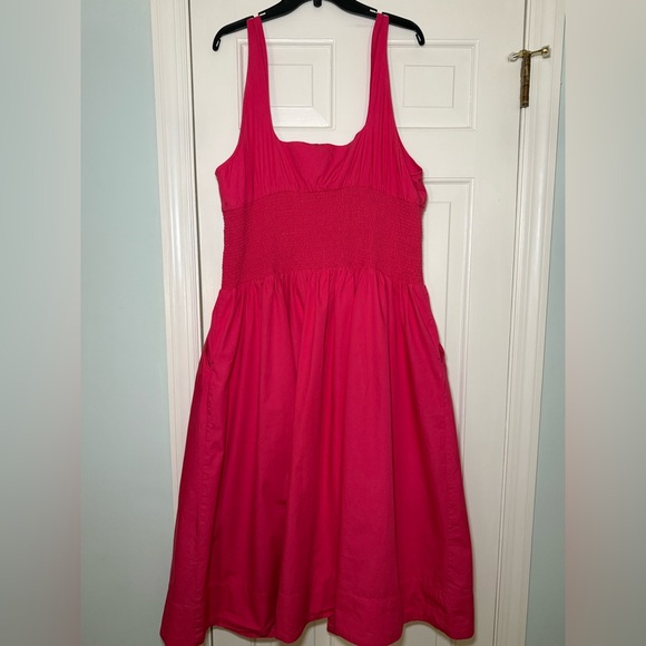 Anthropologie Square Neck Tommie Midi Dress - Picture 8 of 8